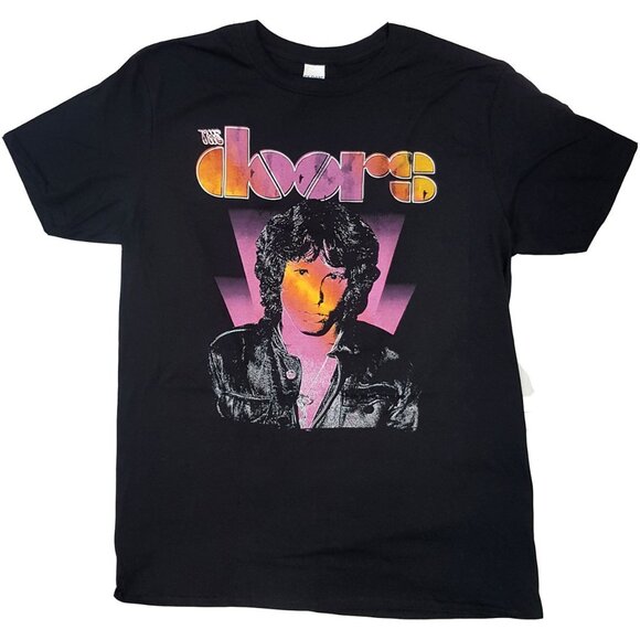 The Doors Jim Beam Rock Band Fan Gift Graphic Music Retro T-Shirt 159 - Picture 1 of 5